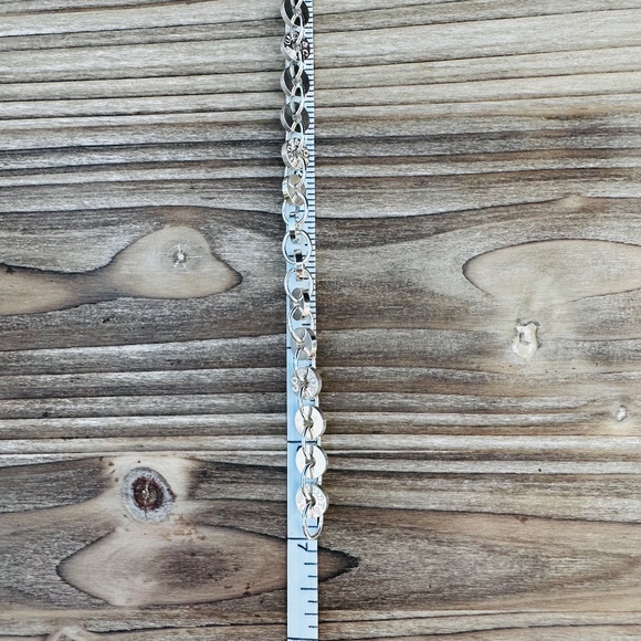 Tiffany & Co. 1837 Circle Link bracelet in Silver, 7" - Picture 5 of 5